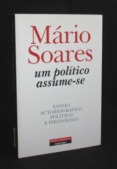 Livro Um Político Assume-se Mário Soares Autografado