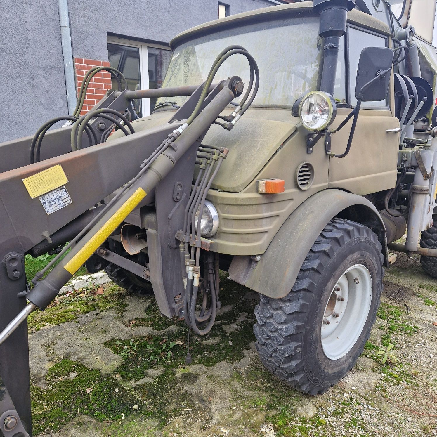 Sprzedam lub zamienię Unimog Koparka Tur Ładowacz
