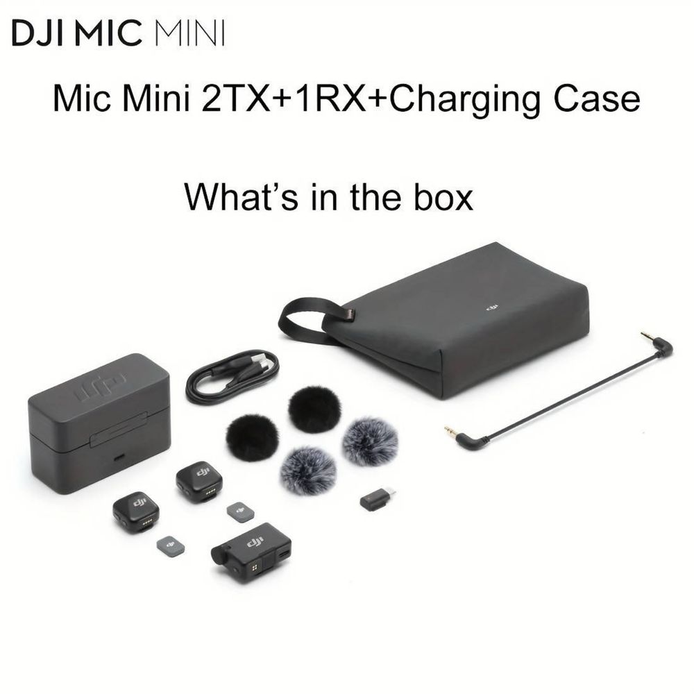 Мікрофонна радіосистема DJI Mic  Mini 2 TX +1 RX