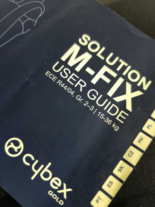 Cadeira Auto Cybex Solution M-Fix – Grupo 2/3 (15-36kg)