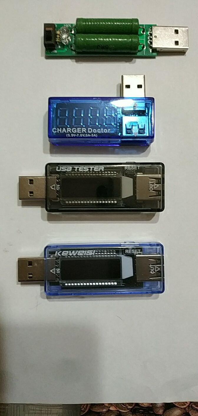 Тестер USB + нагрузка