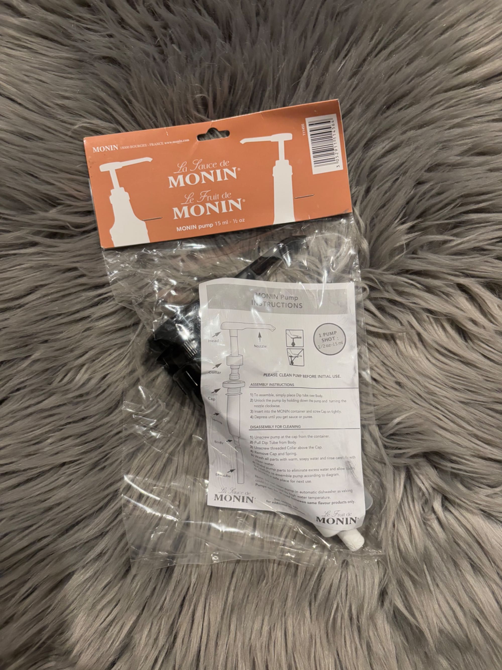 Monin Pompka dozująca do puree i sosów 15 ml