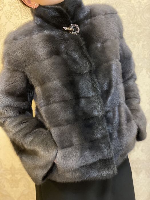 Норковая шубка короткая