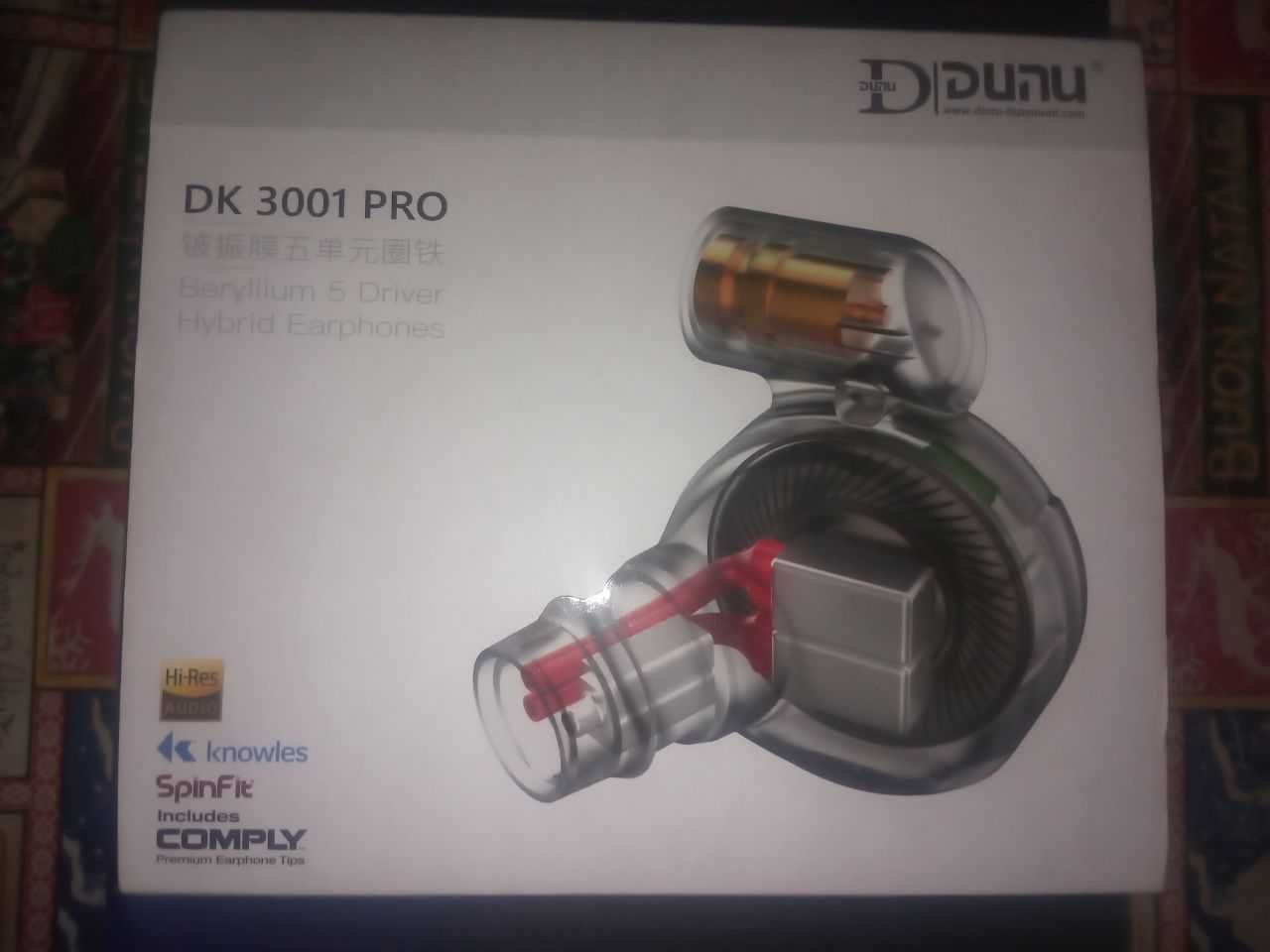 Навушники RHA-CL1 Ceramic,Dunu DK-3001 Pro, M-Fidelity SA-50.
