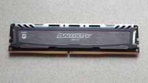 Pamięć Crucial Ballistix DDR4 8GB 3200MHz CL16 BLS8G4D32AESBK.M8FE1