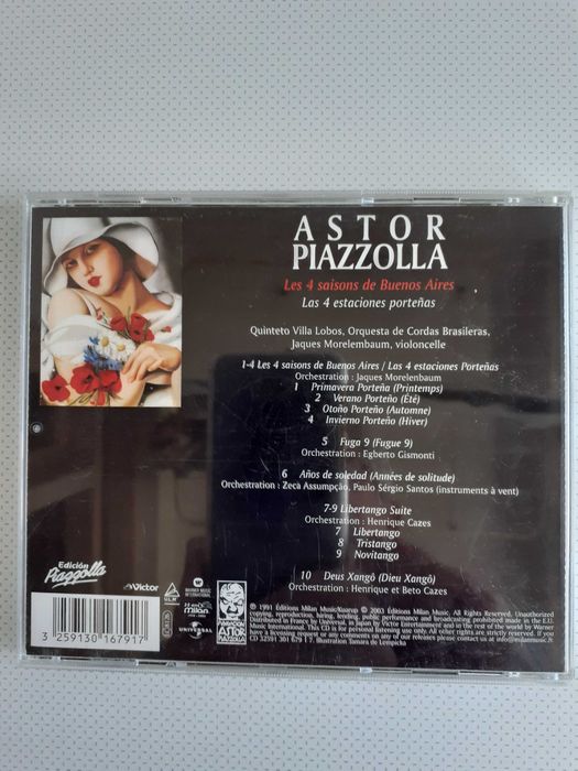 ASTOR PIAZZOLLA - Les 4 saisons de Buenos Aires