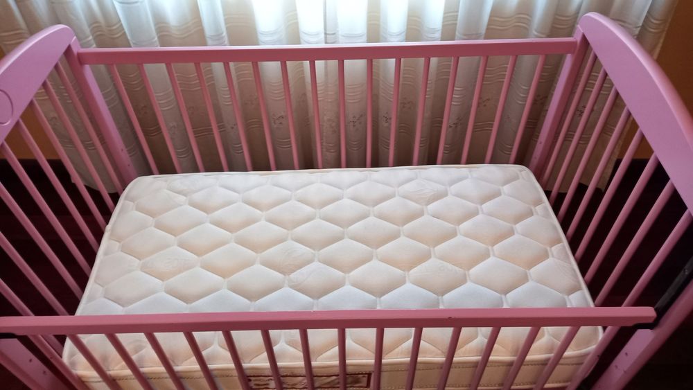 Berço para bebé(rosa)