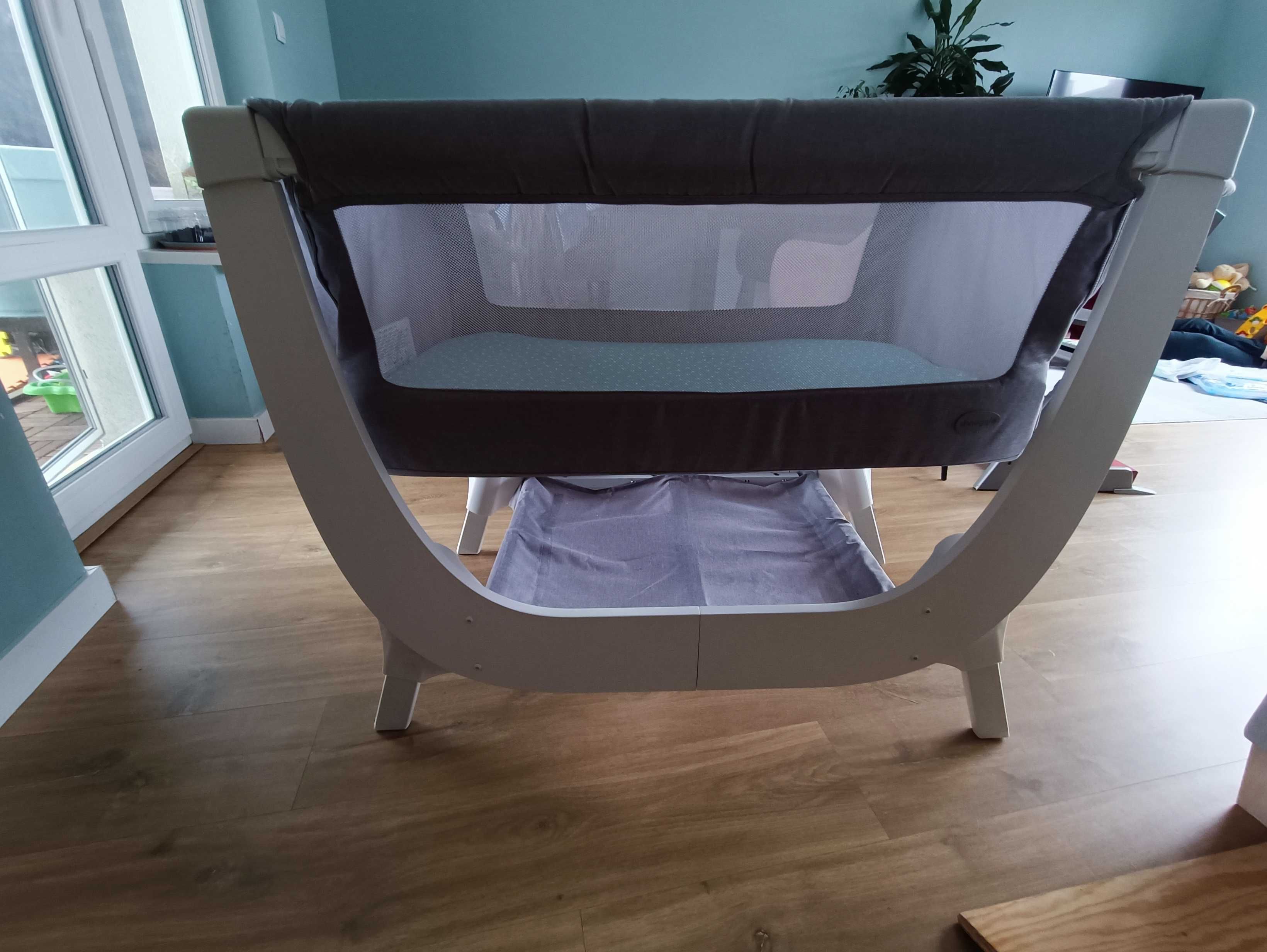 Shnuggle Łóżeczko dostawne dla niemowlaka AIR Bedside Crib