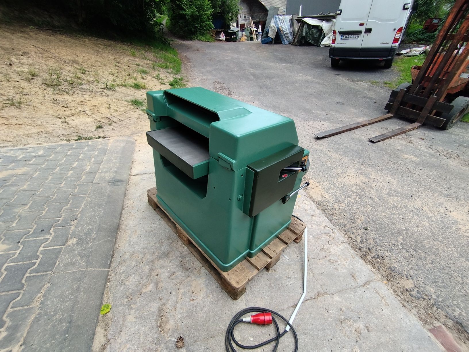 Grubościówka, strugarka SCM S50
