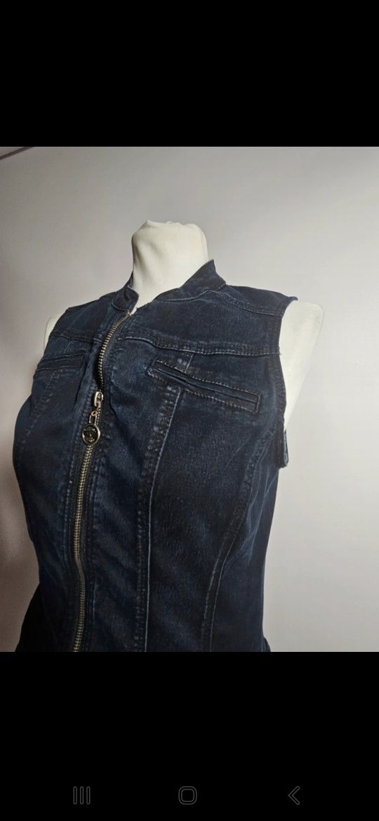 Styl + wygoda? Ta sukienka Kangaroos to hit sezonu jeans granat 36