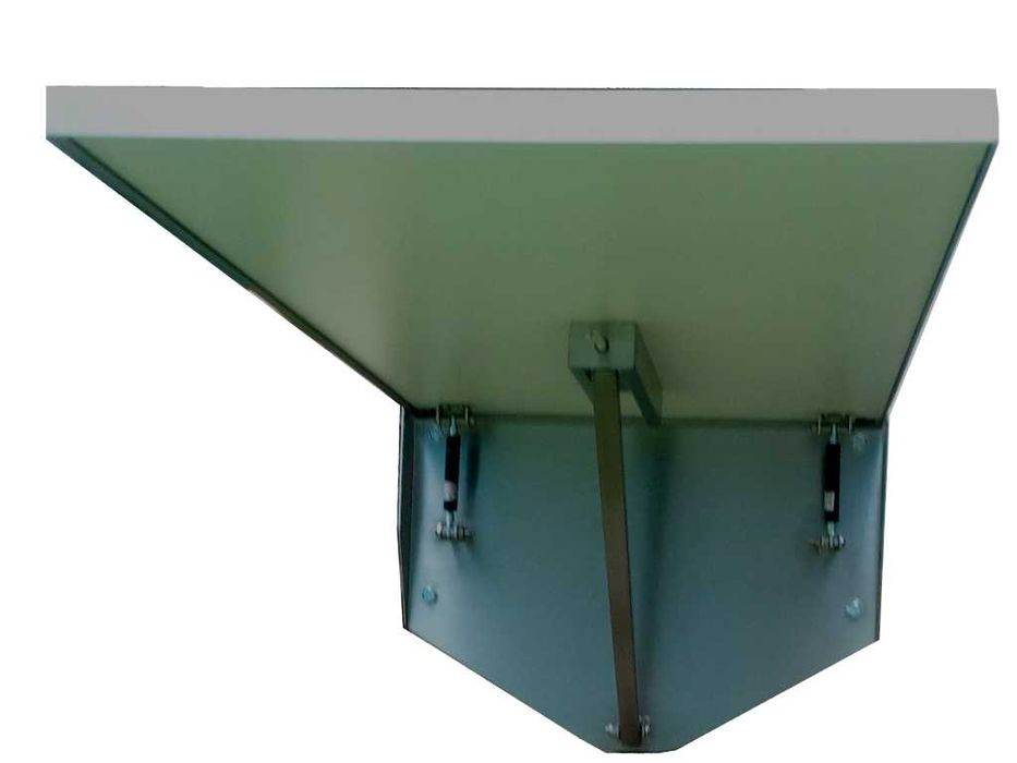 Stół zabiegowy operacyjny weterynaryjny ścienny montowany do ściany