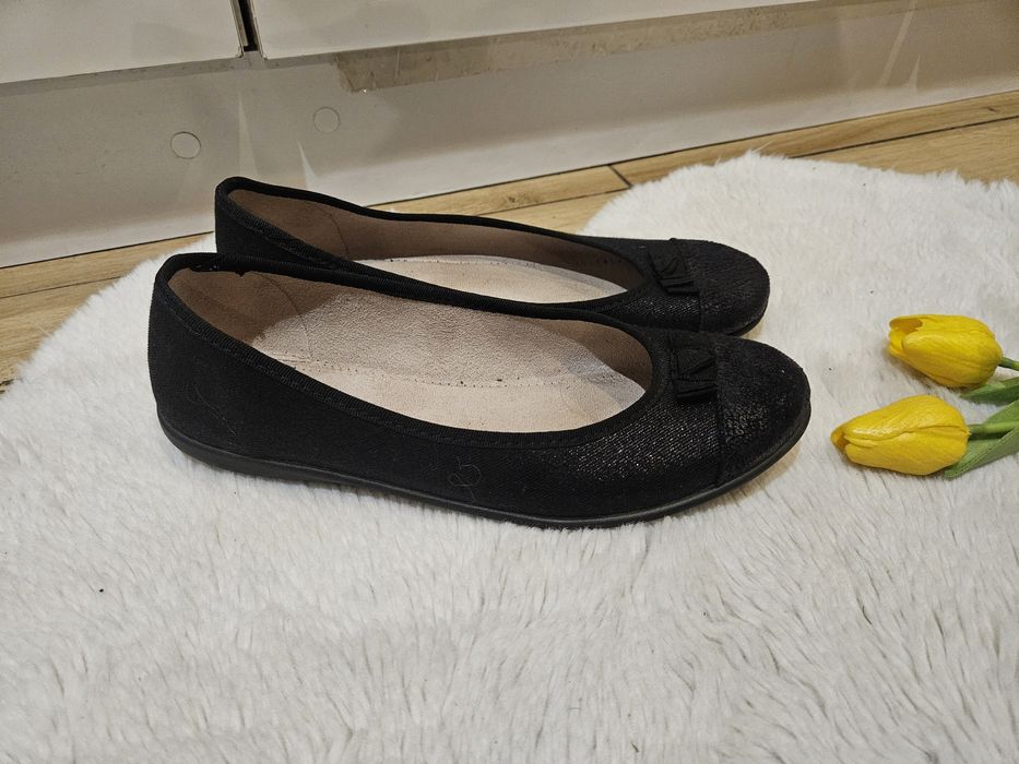 Baleriny damskie Befado 38 czarne