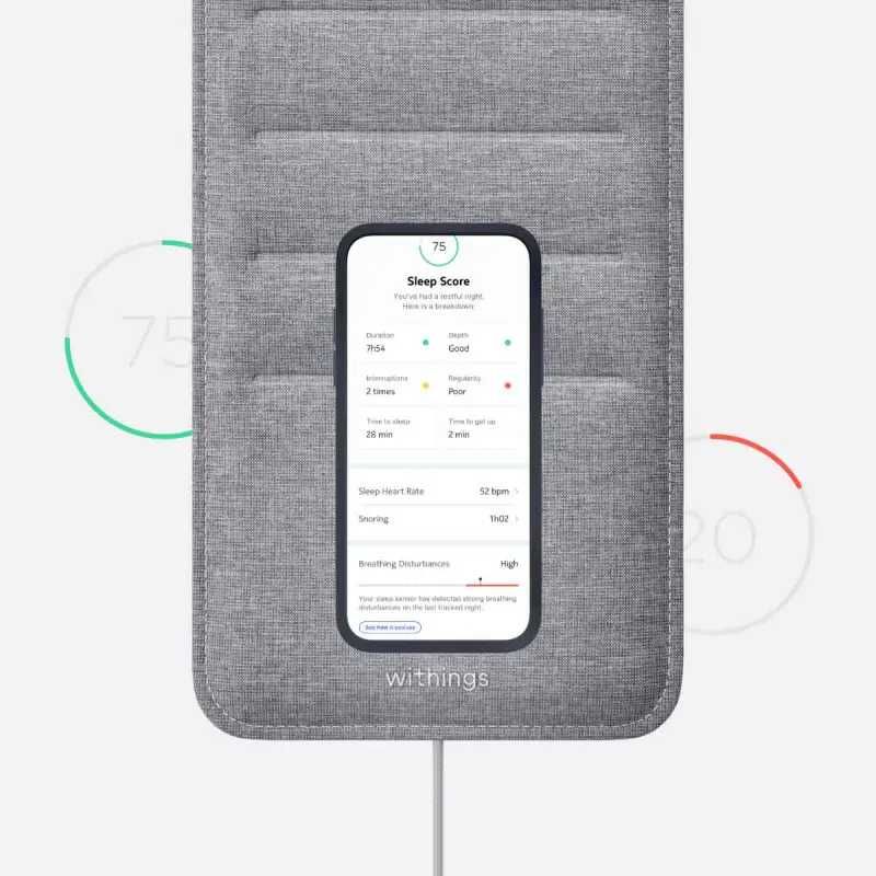 Трекер сну Withings Sleep Mat