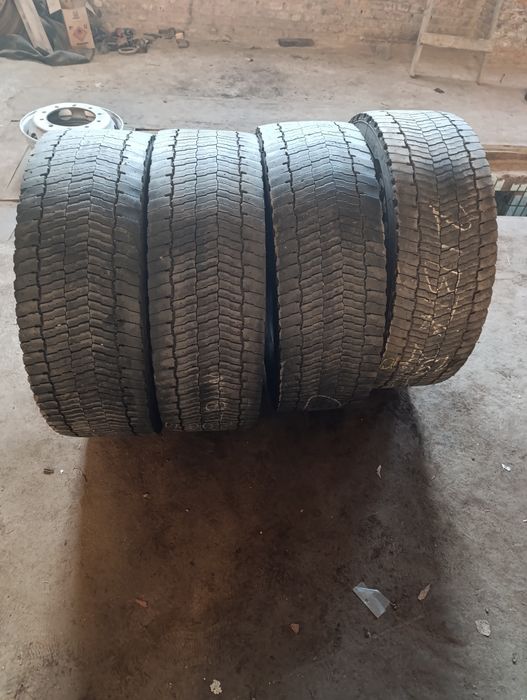 Комплект ведучих шин Michelin 315/70r22.5. Чудовий стан!