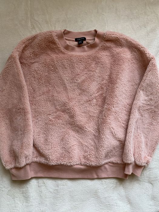 bluza miś ocieplana bez kaptura z długim rękawem