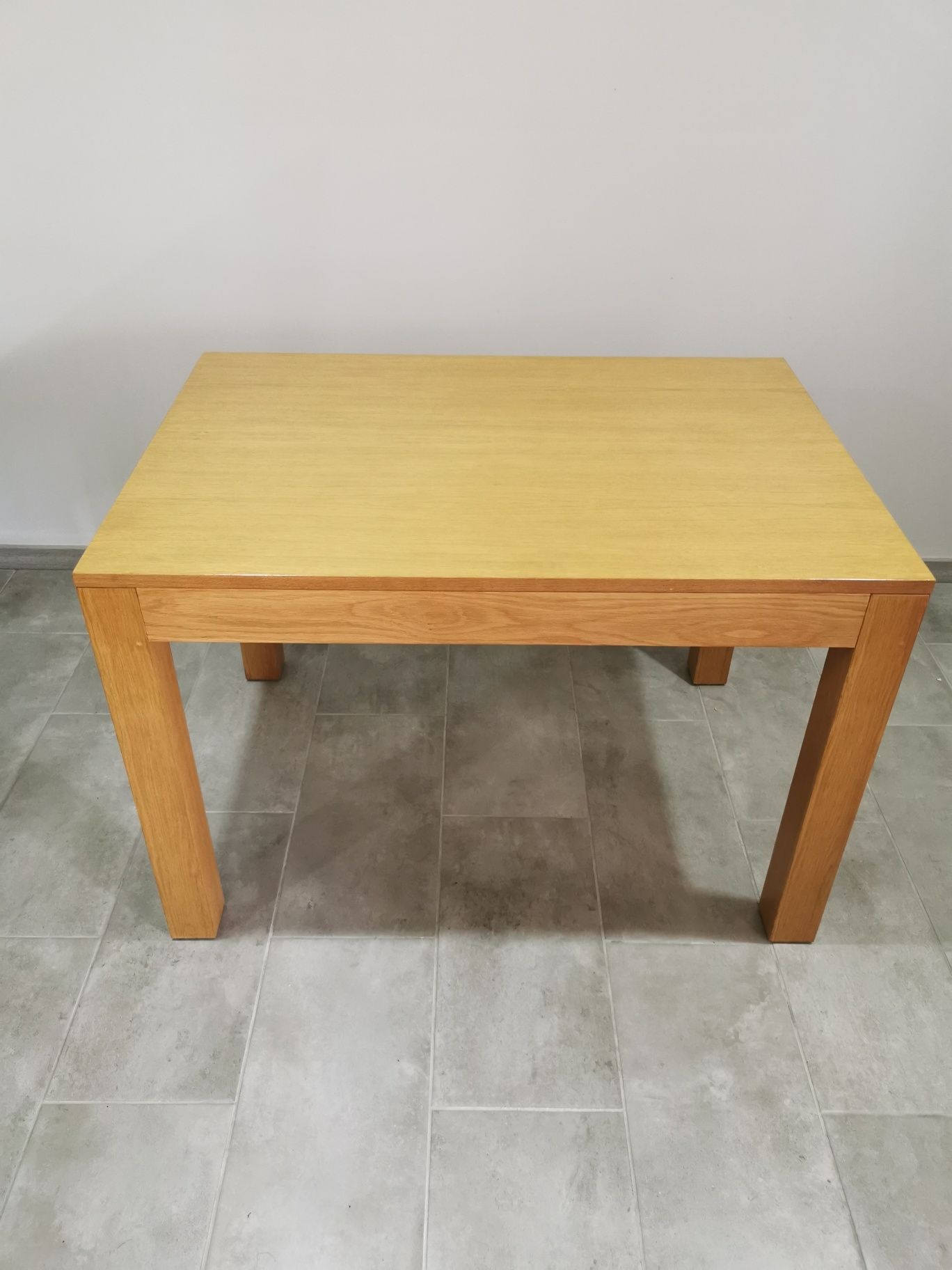 Mesa em Carvalho Extensível 80-115x115cm