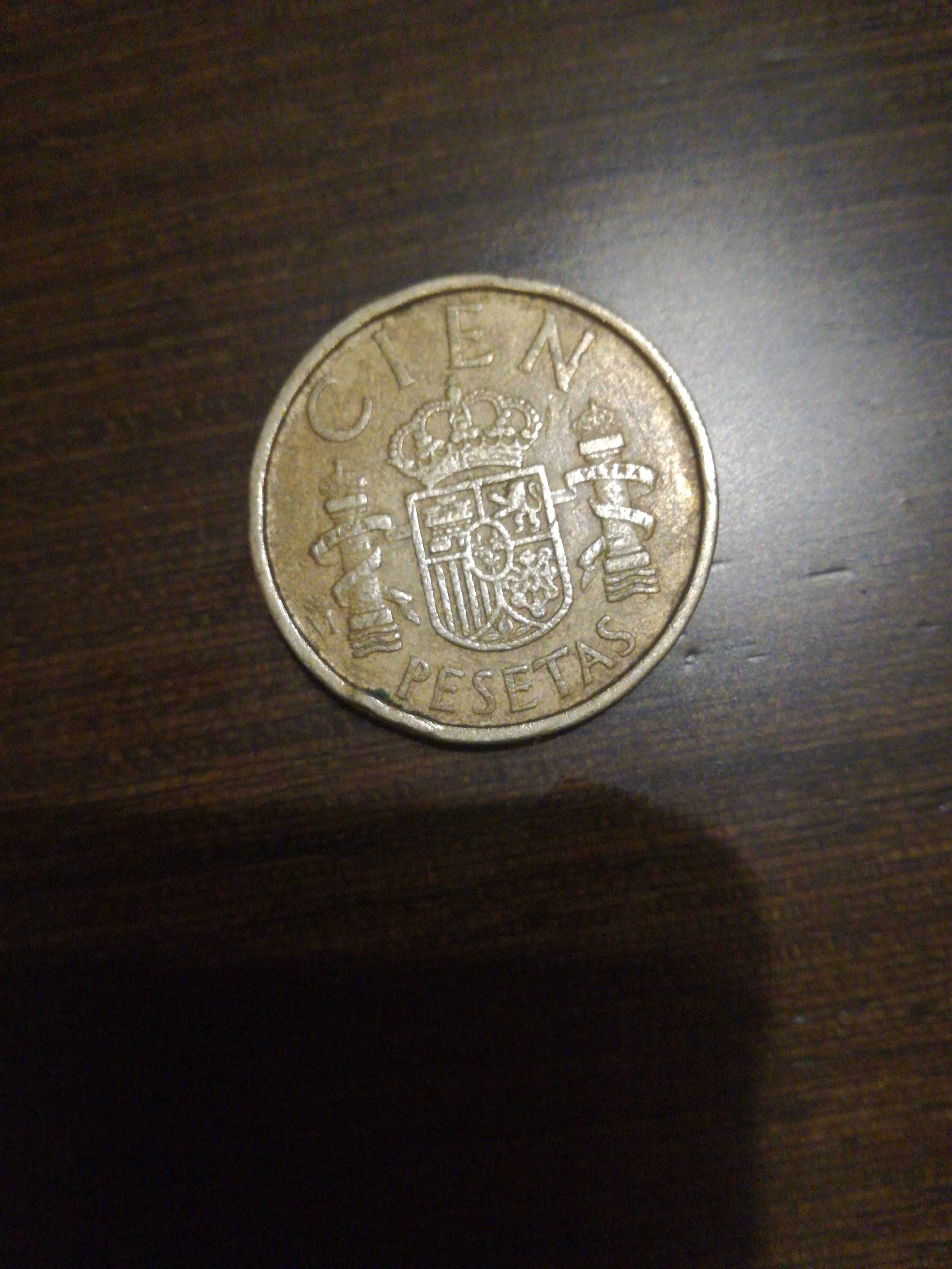 Moeda 100 pesetas 1988