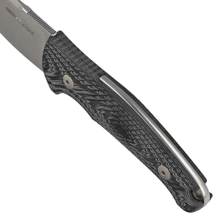 Nóż Viper Nordlys Black Suretouch, Stonewashed N690 by Jens Ansø