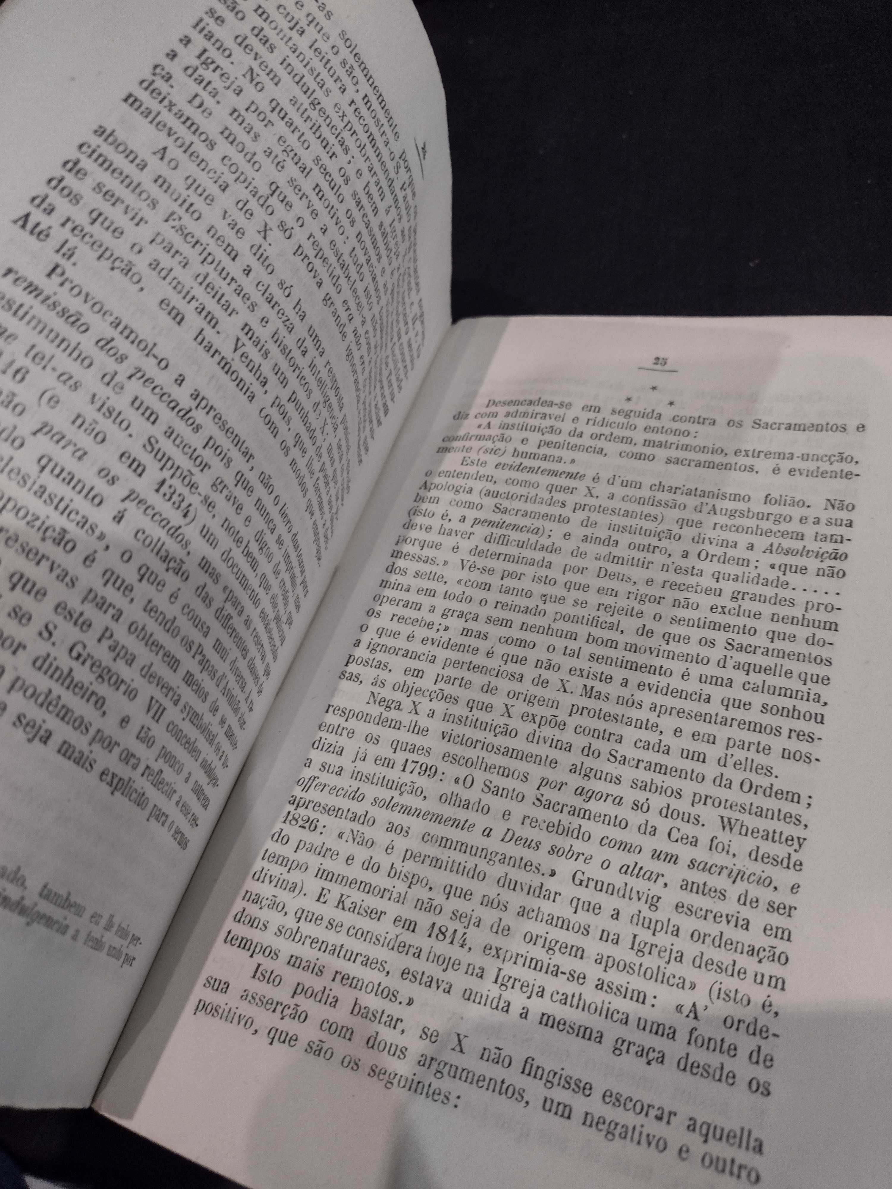 O Apostata Confundido 1876 ou resposta Doutrinal e Histórica