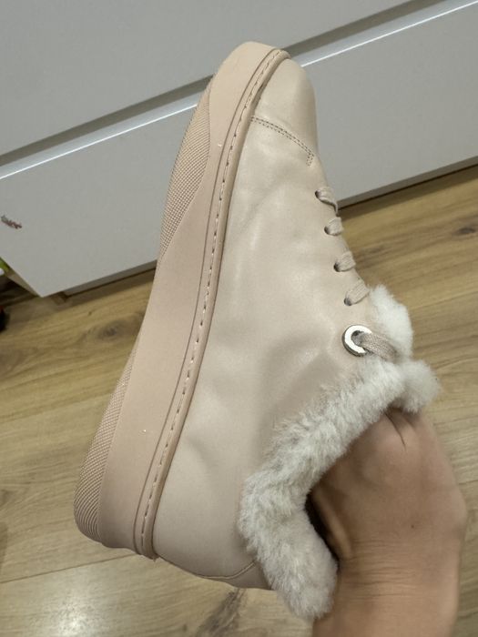 Зимові черевики пудрові 40 розмір