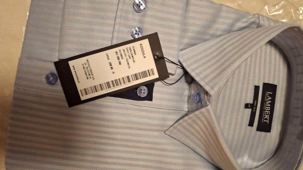 Nowa koszula Lambert 188/194 + krawat