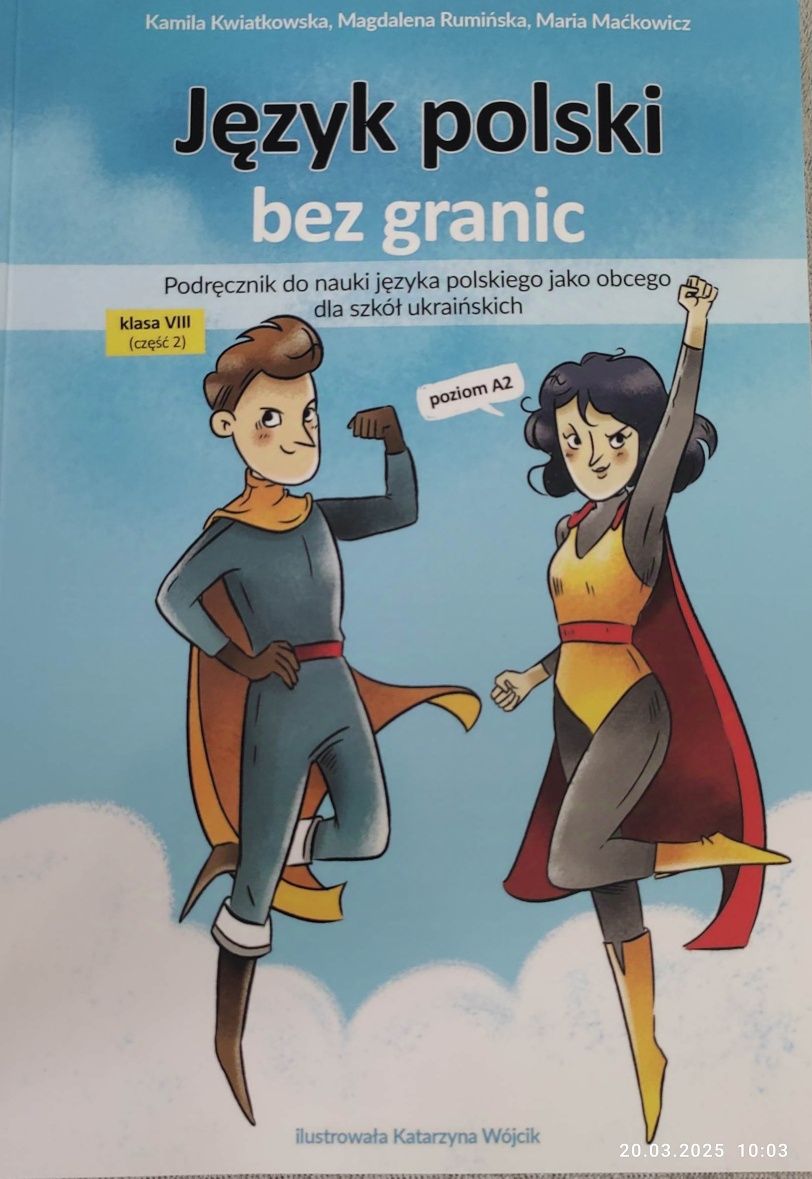Język polski bez granic. Poziom A2. Część II” Ciesielska-Musameh Róża,
