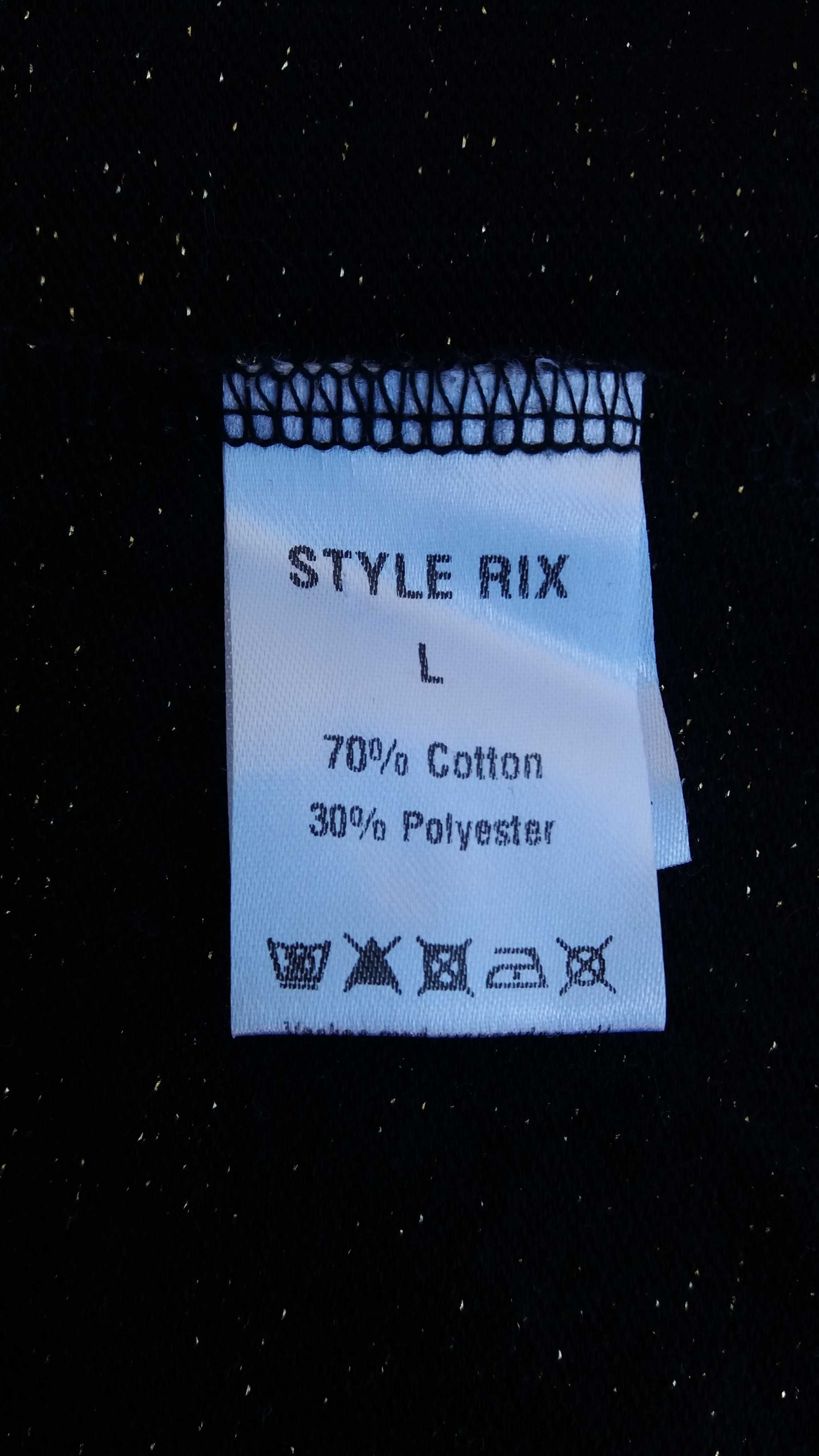 Nowy top bokserka-złota nitka-STYLE RIX-rozmiar M/L InPost