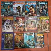 36 Livros Conan, várias coleções diferentes