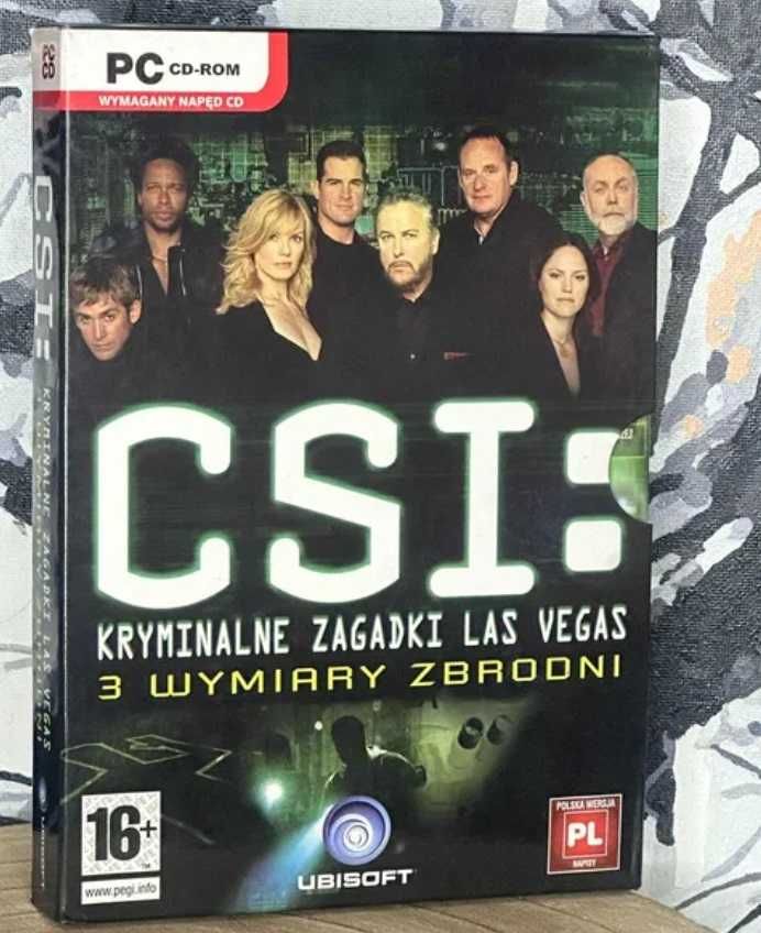 CSI Kryminalne Zagadki Las Vegas 3 wymiary zbrodni PC PL stan idealny