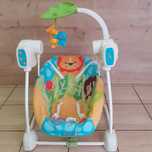 Przenośna Huśtawka Fisher-Price+Mata Edukacyjna Fisher-Price