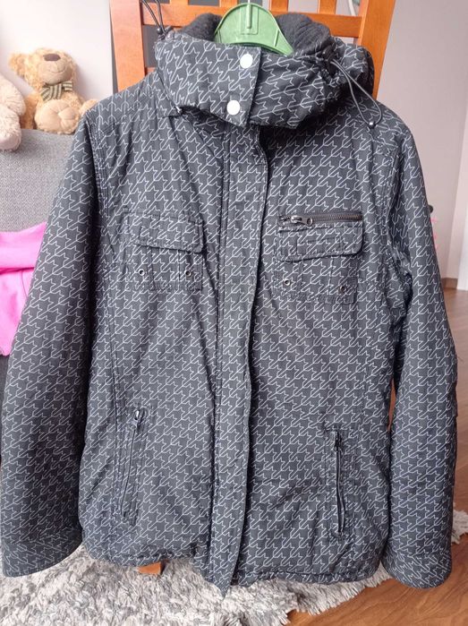 Kurtka meska zimowa, ocieplana r.M