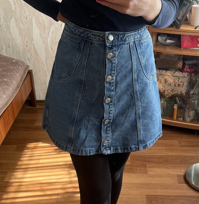 Пальто бежеве довжина міді розмір С, ресі розмір С