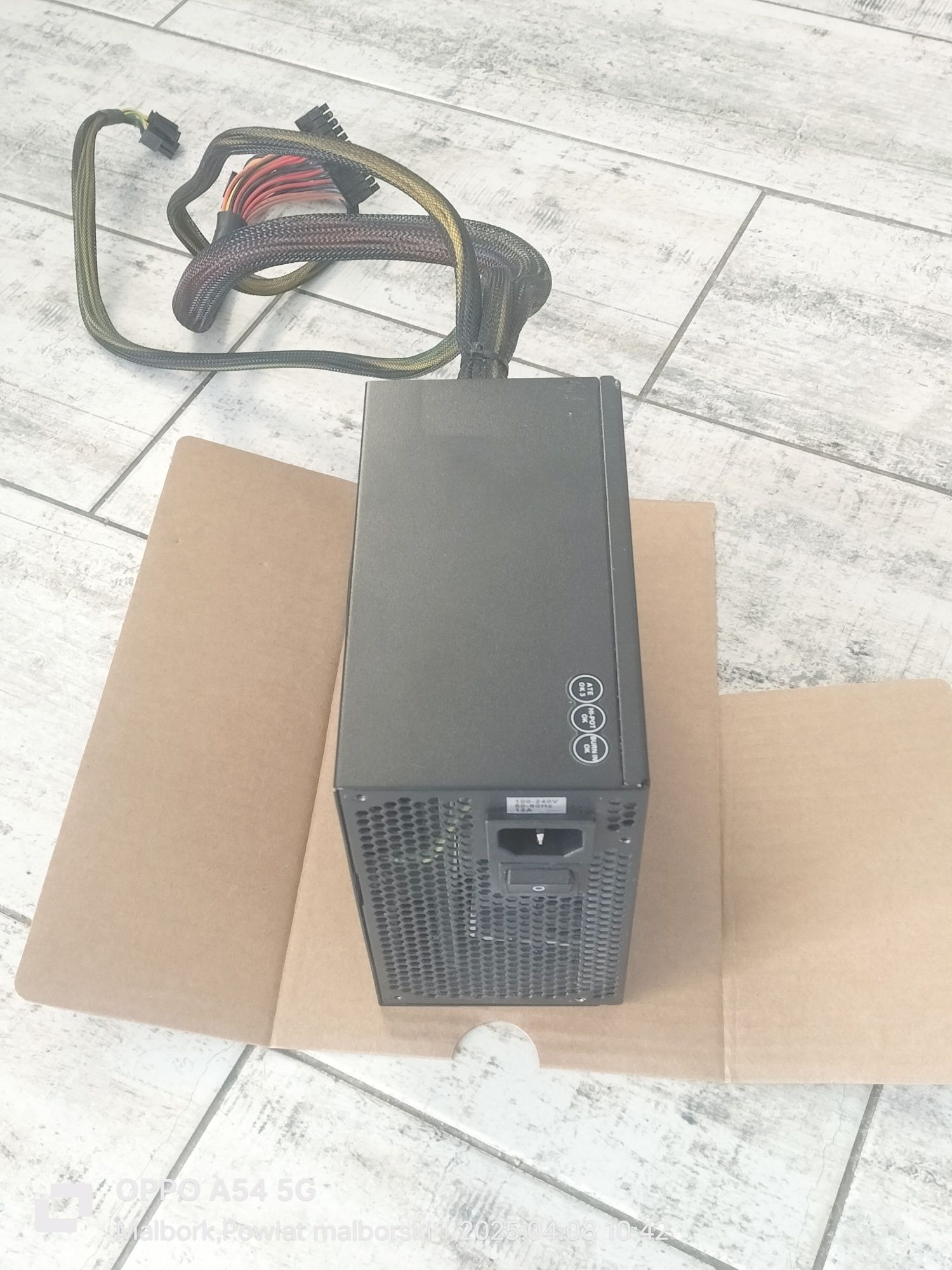 Zasilacz do komputera CHIEFTEC APS 850CB 80 PLUS BRONZE 850W