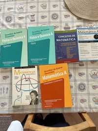 Varios livro matematica secundario/fisica e quimica