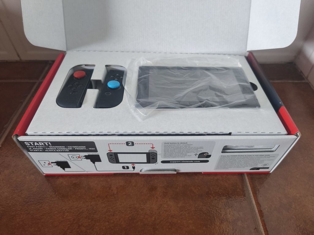 Nintendo switch v2 desbloqueada como nova