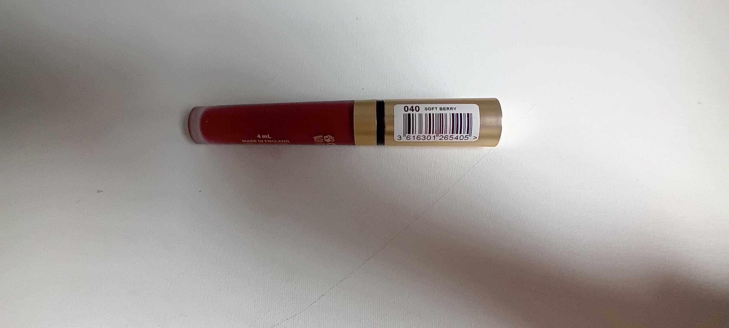 max factor 040 soft berry, ultra matte les chocolates, pomadka