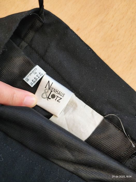 Czarna spódnica spódniczka damska Nienhaus & Lotz