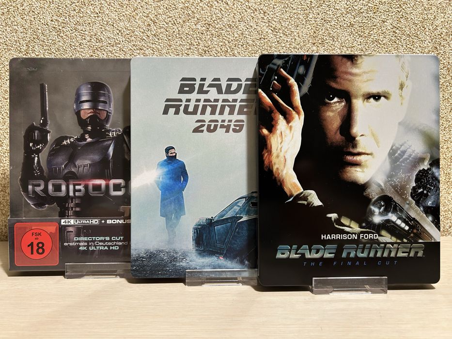 Steelbook 4K Ultra  Blu-ray Бегущий по лезвию 1-2/Джокер 1-2/Веном 1-2