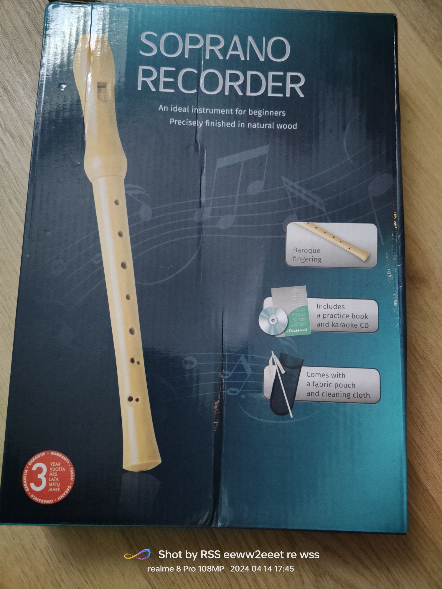 Flet prosty Soprano Recorder