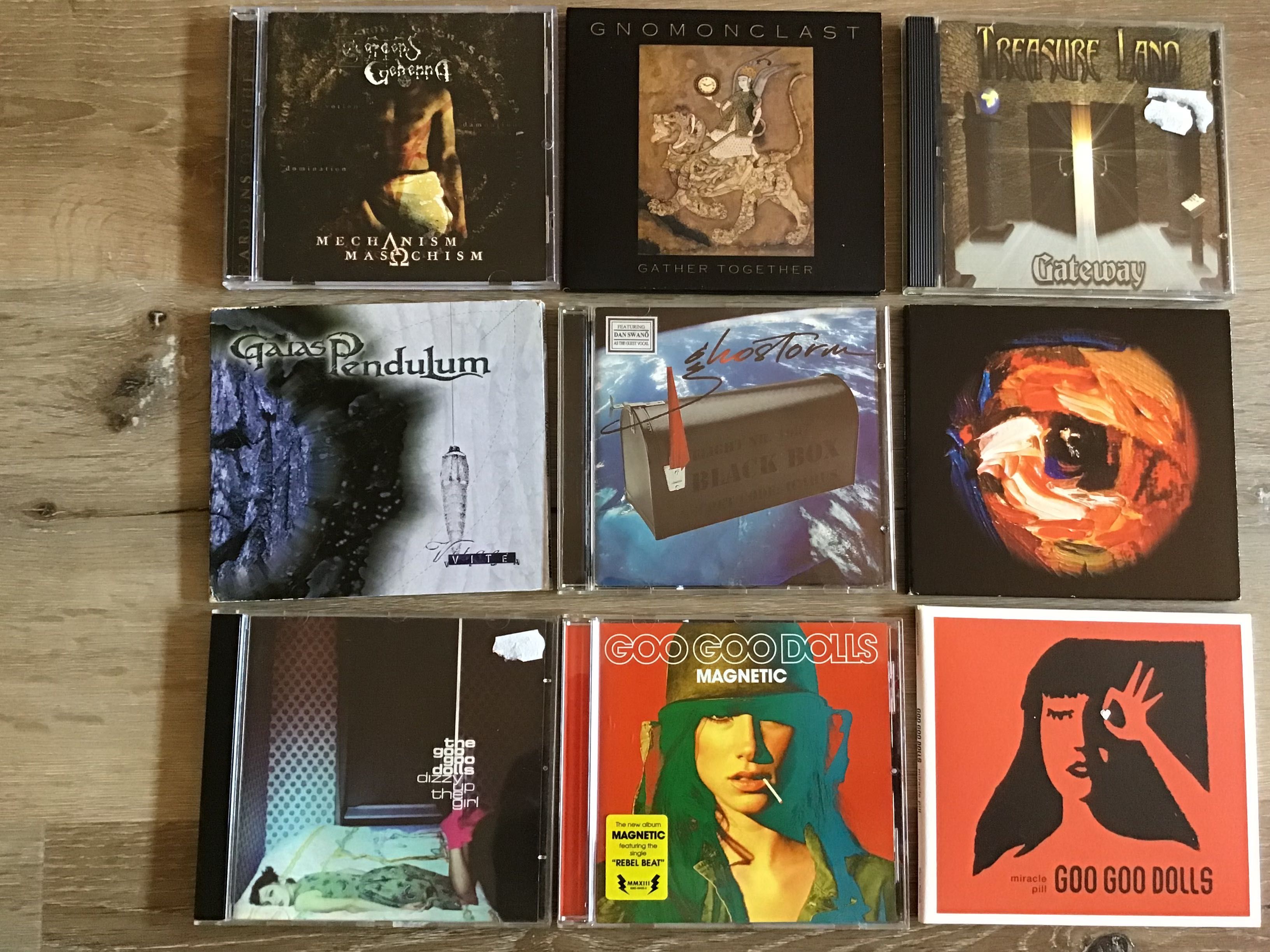CDs metal , rock vários ,  letra G+H todos a 2€
