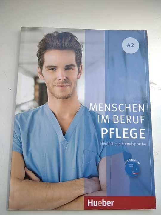 Книга учебник немецкого Menschen im beruf pflege A2