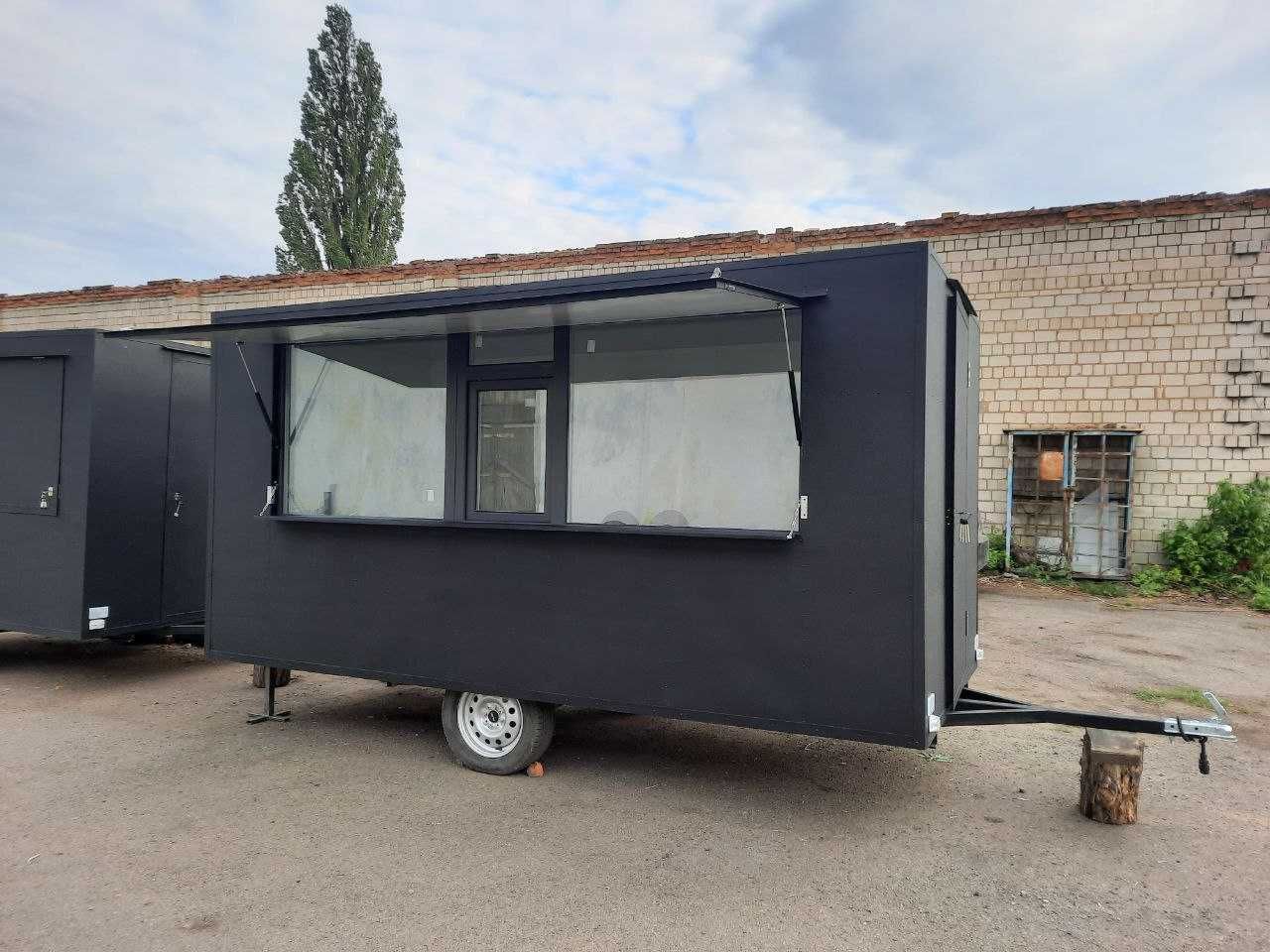 торговий кіоск причіп, купава, фасфуд, кавярня, донер, шаурма СКЛАД