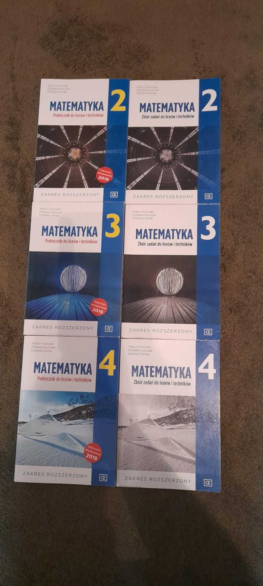 Zestaw książek do matematyki