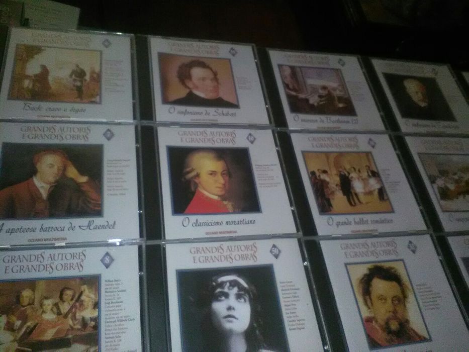 Colecção Cd's Grandes Autores e Grandes Obras