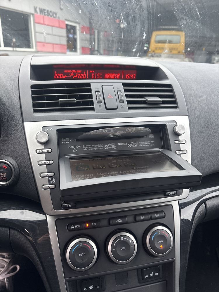 Mazda 6 gh radio navigacja zmieniarka eu