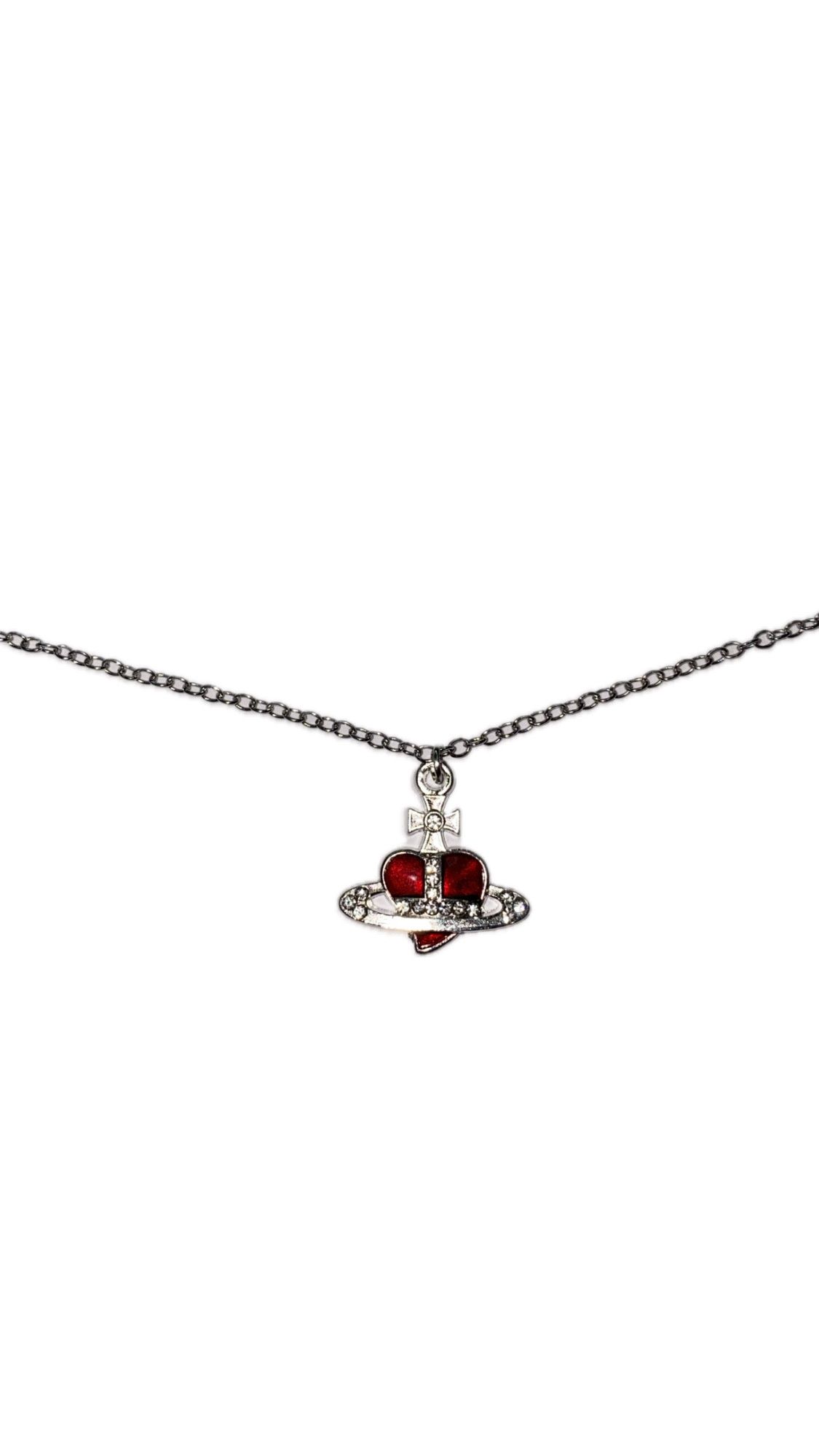 Ожерелье с подвеской в виде сердца Saturn Vivienn-е