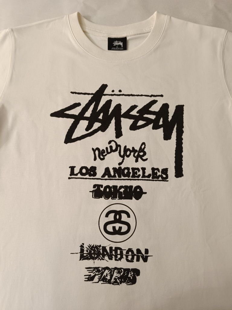 T-shirt stussy World Tour Tee