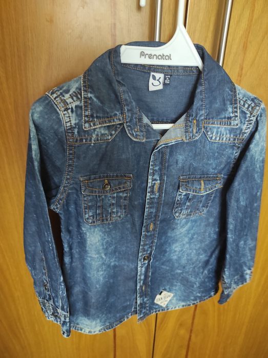 Casacos e camisa 3/4 anos