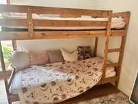 Łóżko piętrowe Ikea Mydal 90x200