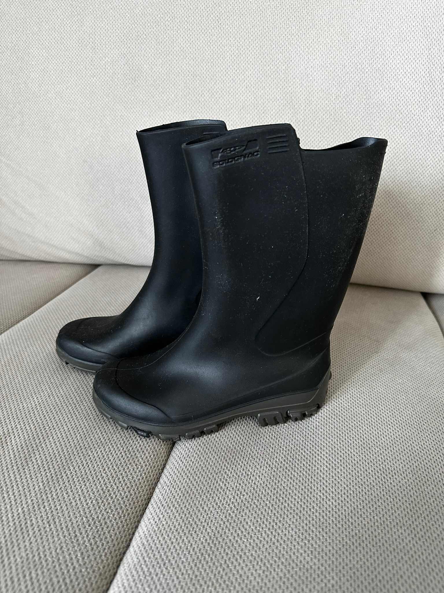 Czarne kalosze dziecięce UNISEX Colognac R29-30